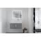 Castello Usa Amazon 30-inch Gray Right Vanity Set with White Top and Chrome Handles CB-MC-30G-CHR-2056R-WH - alternate 5